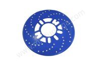 Накладки на колесные диски (декор.) синие